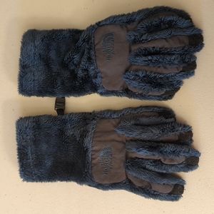 The North Face Blue Fleece Gloves